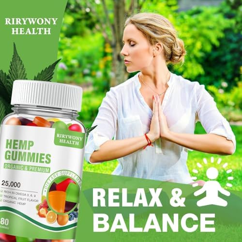 RiRywony Health omega fatty acids gummies 2 pack packaging