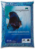 Imagitarium aquarium gravel substrate front view 20 pound bag