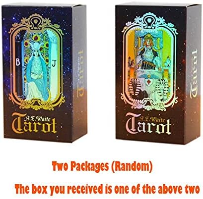Close up of Sunhhx holographic tarot card flash effect
