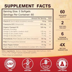 Drfoster CoQ10 supplement bottle label ingredient details