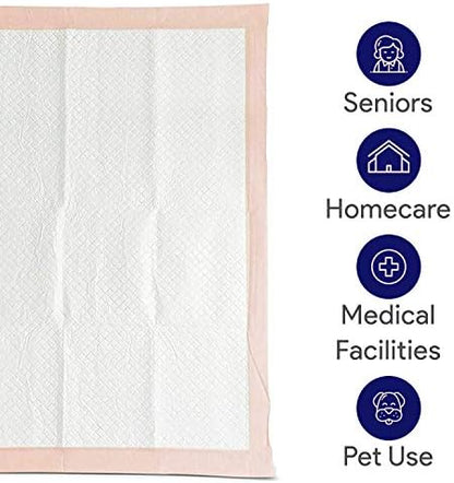 ProHeal incontinence senior care pads used on a wheelchair to protect surfaces.