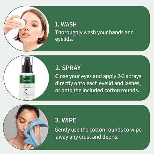 TWILASH BY DLY professional eyelash and eyelid cleansing solution.