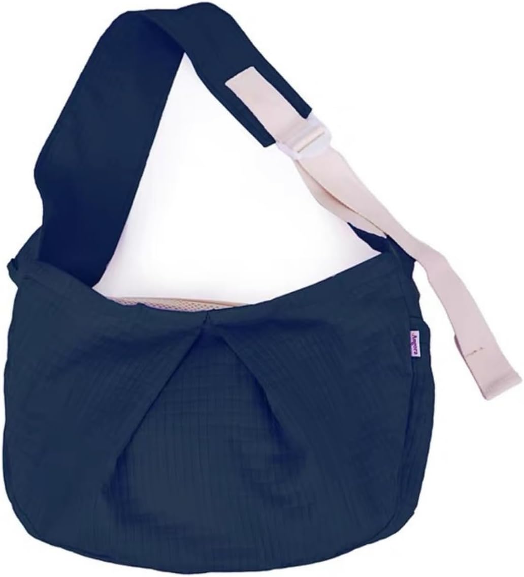 Ferret Sling Carrier - Pet Carrying Bag with Adjustable Strap Hands Free Shoulder Bag Crossbody Travel Slings Soft Small Animal Bonding Pouch Front Backpack for Ferret Rabbit Puppy Kitten (Beige) - Image 12