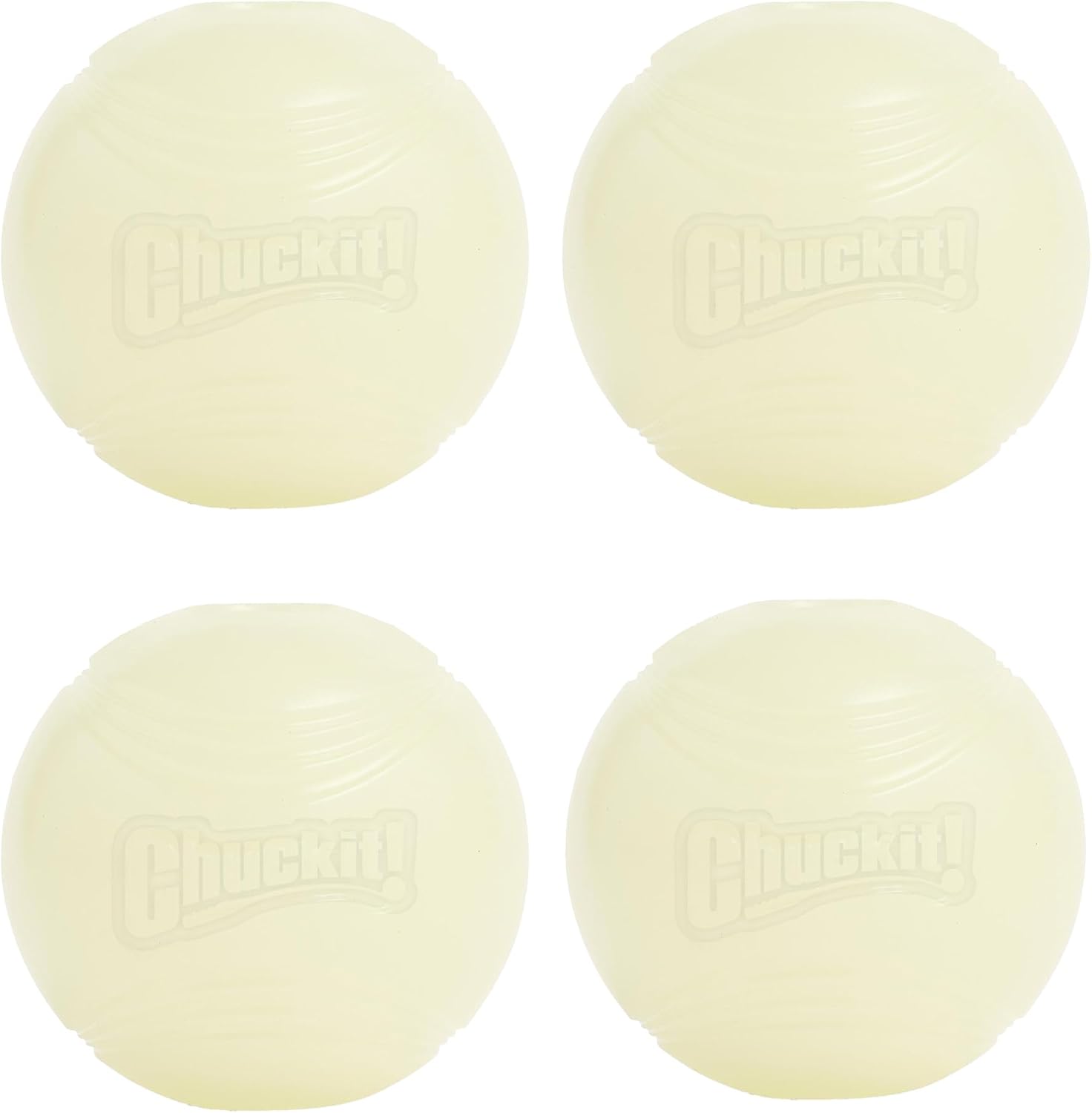 Chuckit! Glow in the Dark Bouncy Balls - Ball for Dogs, Chuckit Dog Toy, Max Glow Balls - Medium, 2.5 Inch Pack of 2 - Image 12