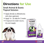 Zymox antibiotic free pet dermatology solution with dropper applicator