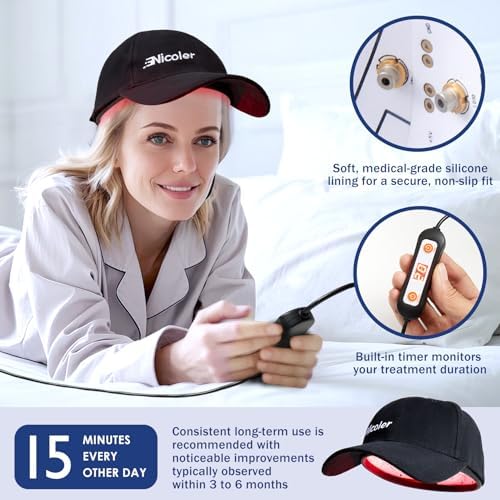 Nicoler scalp stimulation device close up