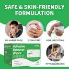 USA imported ZnnaYoha wipes for bandage and tape residue