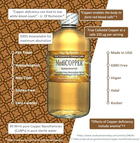 Nutraneering true colloidal copper bulk container showing secure cap closure and handle.