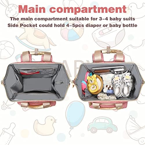 Jiefeike diaper backpack featuring USB charging port detail