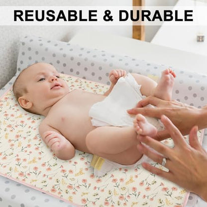 Folded Phoebus Baby portable changing mat in a travel bag