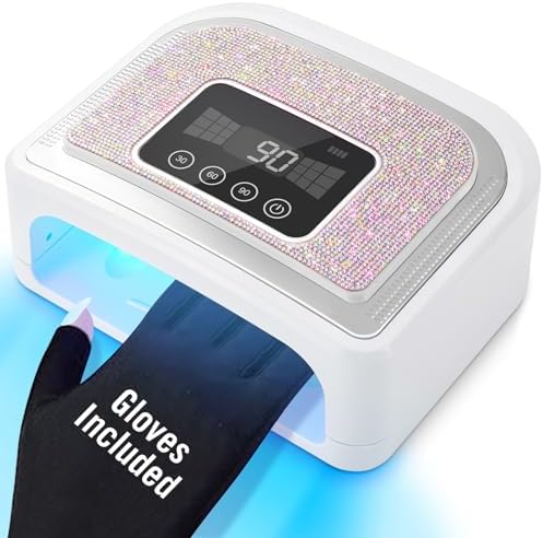 Aedavey cordless 120W UV LED nail lamp front view
