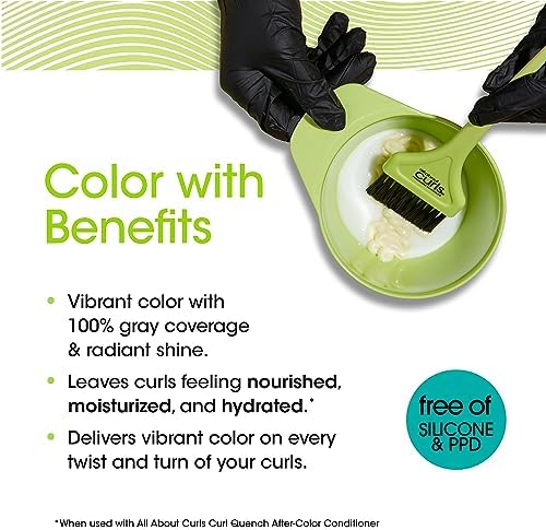 Professional hair developer for curly hair in original packaging