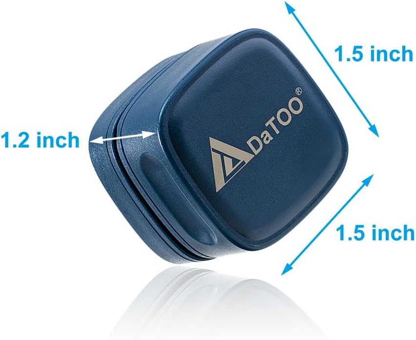 DaToo magnetic aquarium glass cleaner separating into two powerful magnetic parts.