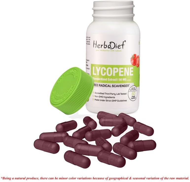 High potency tomato extract carotenoid pigment capsules targeting eye and vision wellness