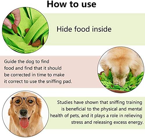 Awoof Pet Snuffle Mat For Dogs Foraging Texture Closeup