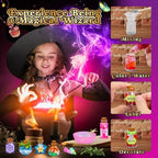 Close up of the recipe book and magical accessory items