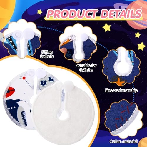 Reusable Gtube button covers for abdominal medical care