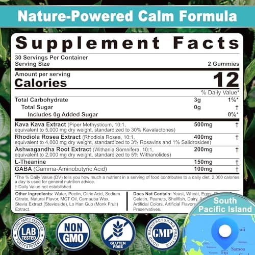Nextdia zero sugar plant based chewable relaxation supplements close up view.