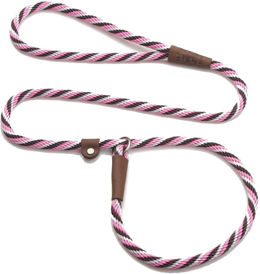 Mendota Pet Slip Leash - Dog Lead and Collar Combo - Made in The USA - for Large Breeds - Black, 1/2 in x 6 ft - Image 15