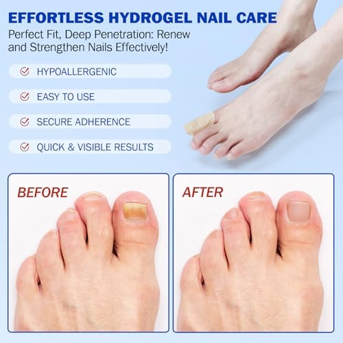 KITNOBLIS 8-hour long lasting repair patch features and hydrogel material detail.