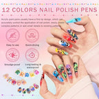 Close up of Ionsgako fine tip nail art pen