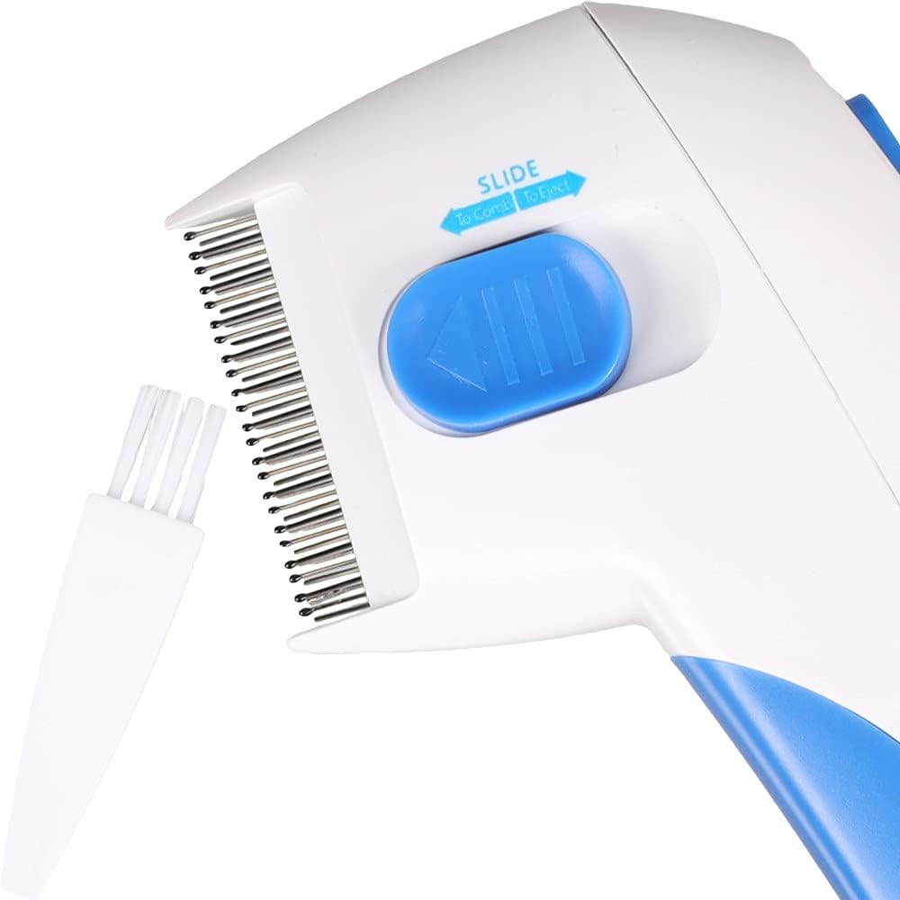 Flamingo Puleks electric flea comb front view