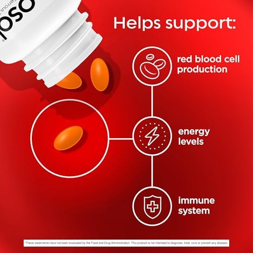 Feosol Complete premium iron caplets authentic import safety seal view