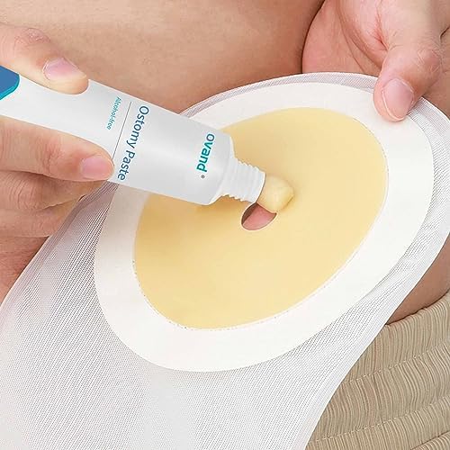 Ovand medical grade protective ostomy paste tube packaging details