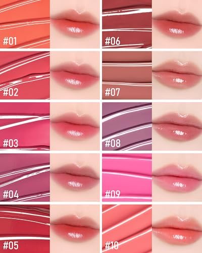 THESAEM Saemmy's Ade Shot Tint - Korean Lip Tint, Water Gel Lip Stain with Plump Glowy Moisturizing Finish, Buildable Radiant Gloss, Long-Lasting Comfort, 0.1 fl.oz. (08 Oat Grape) - Image 5