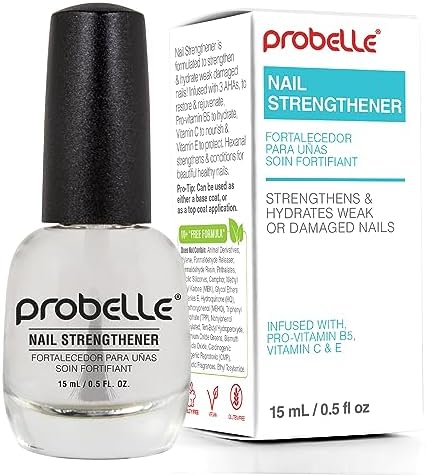 Probelle clear nail polish treatment applicator brush