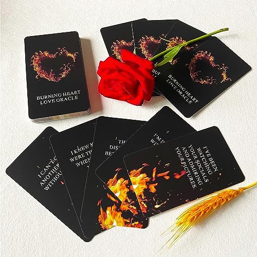 Twin Flame Oracle cards spread on a table for reading