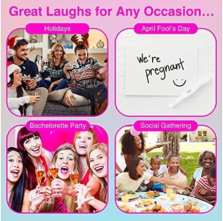 Imported Clear Response prank pregnancy joke kit double pack