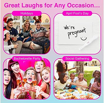 Imported Clear Response prank pregnancy joke kit double pack