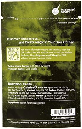 Modernist Pantry electrolyte mineral drink ingredient powder 100 grams packaging