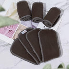 Detailed view of soft charcoal bamboo lining for baby skin