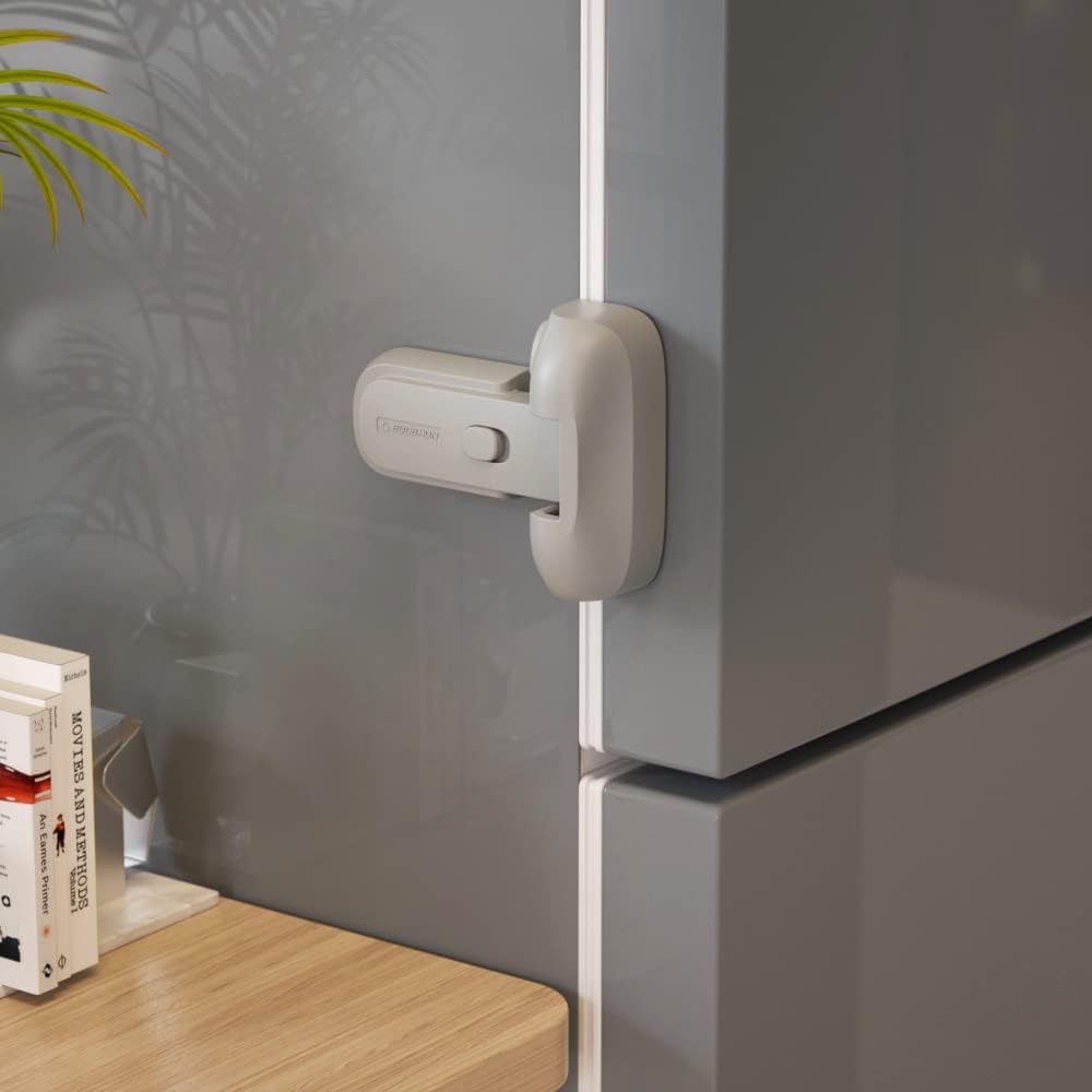 Eudemon child proof refrigerator lock front view
