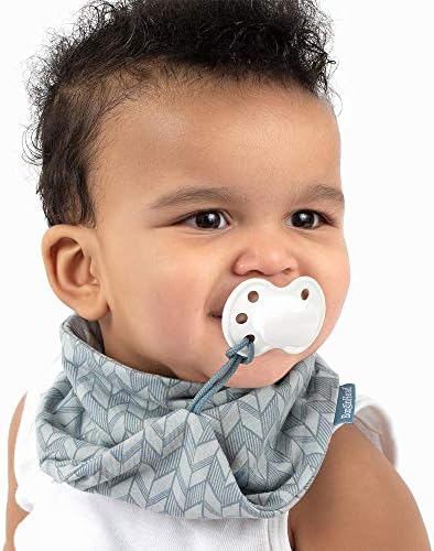 BooginHead bandana teether bib with silicone detail
