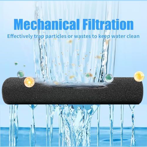 Aquaneat two pack aquarium filter foam sheets unpackaged top view
