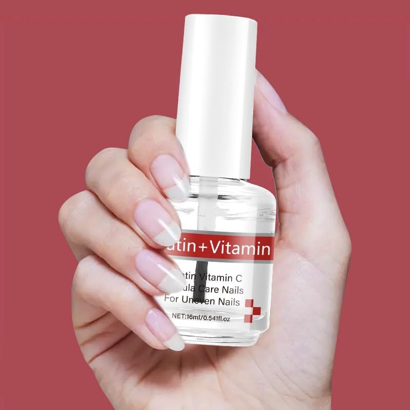 Applying Soelegant oil to dry cuticles and damaged nails