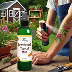 All natural jewelweed plant extract mist for soothing outdoor skin allergies