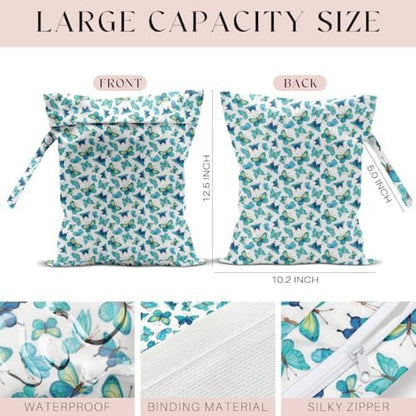 Detailed view of Zcyxuuw wet dry bag zipper closure and fabric texture