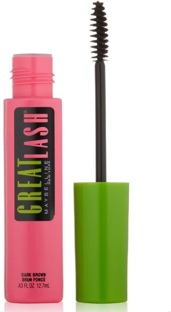 Maybelline Great Lash Washable Mascara Makeup, Volumizing Lash-Doubling Formula That Conditions As It Thickens, Brownish Black, 1 Count - Image 11