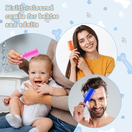 Professional grooming kit for kids and adults with durable metal teeth