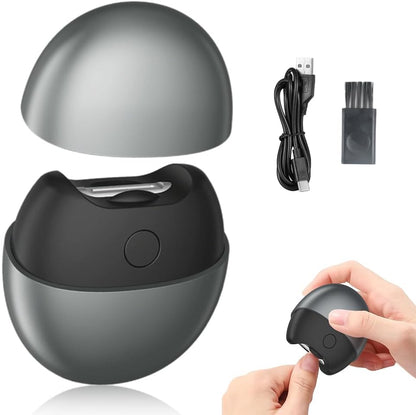 Nitvei 3 in 1 electric automatic nail clipper gray front view