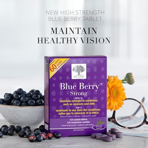 New Nordic Blue Berry ingredient list on packaging
