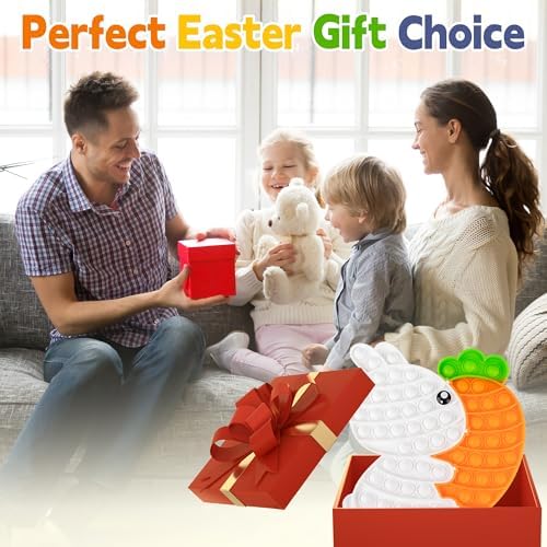 Woplagyreat non toxic silicone holiday sensory toy being washed under tap water