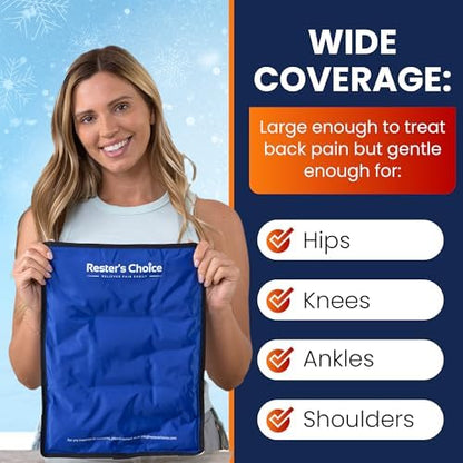 Rester's Choice reusable cold pack for shoulder pain relief