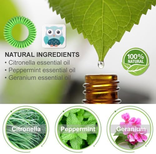 BuggyBands natural mosquito patches with animal designs