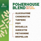 Nature's Nutrition turmeric and boswellia joint support bottle packaging
