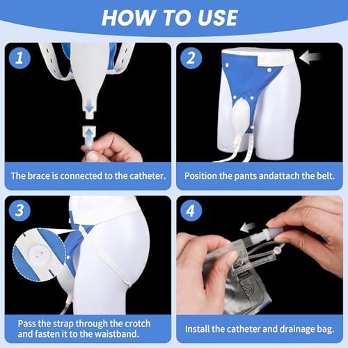 1000 milliliter and 2000 milliliter urine drainage bags